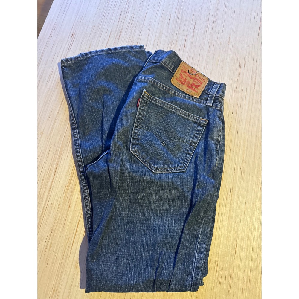 Levis 559 Relaxed Straight Jeans‎ Mens 32x32 Medium Wash Blue Denim Pants 31